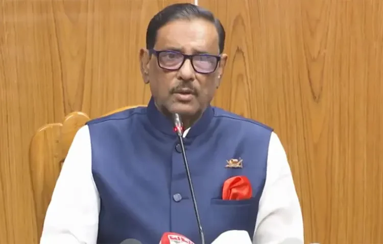 চলতি মেয়াদেই মেট্রোরেল আগারগাঁও থেকে মতিঝিল পর্যন্ত বাকি অংশ চালু হবে-ওবায়দুল কাদের