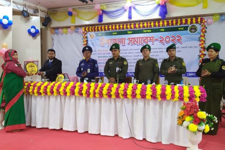 রাঙ্গামাটি পার্বত্য জেলায় আনসার ভিডিপির সমাবেশ অনুষ্ঠিত