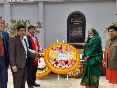 বগুড়ার প্রথম শহীদ তোতা মিয়ার সমাধিতে বিজয় দিবসে শ্রদ্ধাঞ্জলী জ্ঞাপন