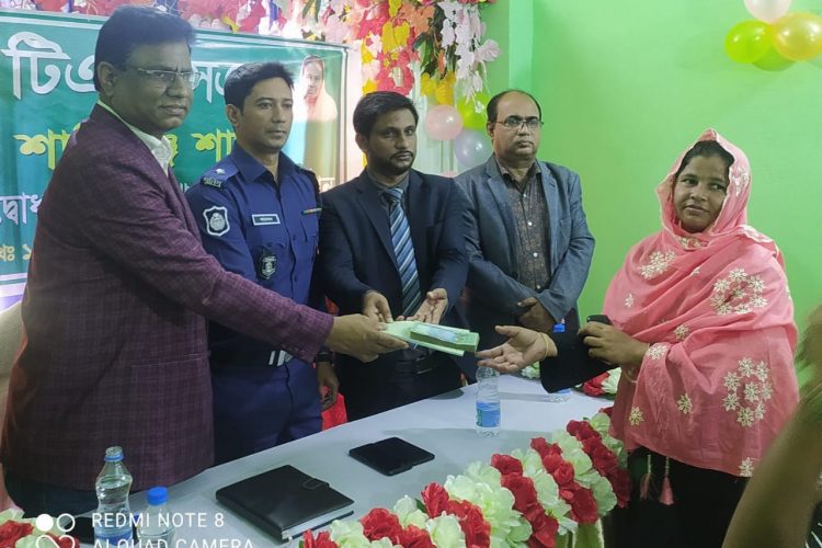 শান্তিগঞ্জ উপজেলায়  টিএমএসএসের শাখা উদ্বোধন