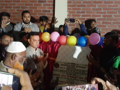 মসিকের ২টি ওয়ার্ডে সড়ক বাতি উদ্বোধন করলেন-মসিক মেয়র টিটু