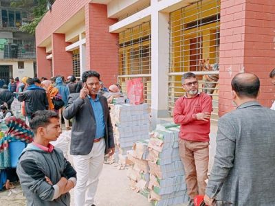 ময়মনসিংহে প্রাথমিকে ২৮, মাধ্যমিকে ৫০ শতাংশ নতুন বই এসেছে