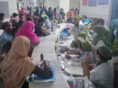 ময়মনসিংহ মেডিকেলে মাত্রাতিরিক্ত রোগীর চাপঃ এক সপ্তাহে নবজাতক ও শিশু ওয়ার্ডে ৯৬ শিশুর মৃত্যু