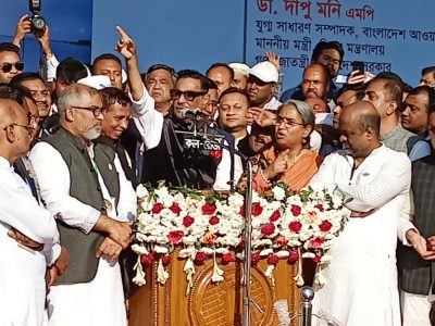 খেলা হবে আন্দোলনে, নির্বাচনে, ডিসেম্বরে খেলা হবে  -ময়মসনসিংহে– ওবায়দুল কদের