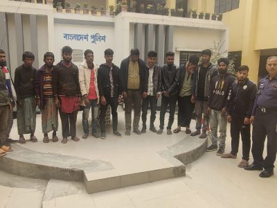 ময়মনসিংহ কোতোয়ালী মডেল থানার অভিযানে বিভিন্ন অপরাধে   গ্রেফতার ১৭
