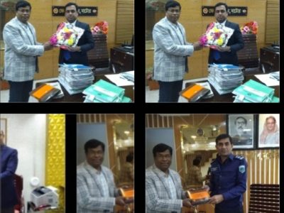 নাটোর ডিসি, এসপিসহ সরকারি কর্মকর্তাদের সাথে টিএমএসএসের নববর্ষের শুভেচ্ছা বিনিময়