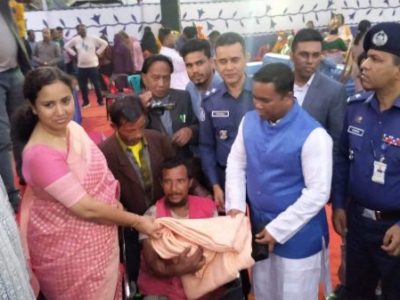 ময়মনসিংহে যৌনকর্মী ও তৃতীয় লিঙ্গের সদস্যদের নিয়ে বিট পুলিশিং সমাবেশ ও শীতবস্ত্র বিতরণ