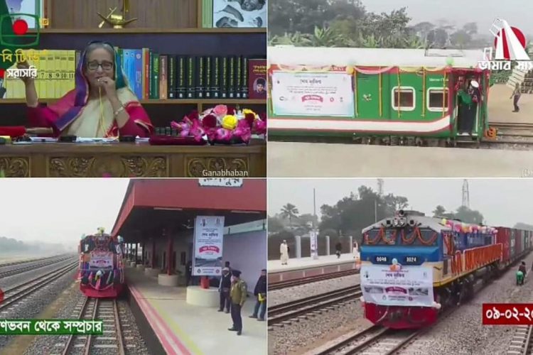 ২০৩০ সালের মধ্যে ঢাকা মহানগরী একটি ভিন্ন রেল যোগাযোগের সাক্ষী হবে–প্রধানমন্ত্রী