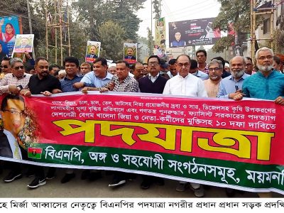 আ’লীগ যখনই ক্ষমতায় গেছে, তখনই দেশে অশান্তি সৃষ্টি হয়েছে’-ময়মনসিংহে মির্জা আব্বাস