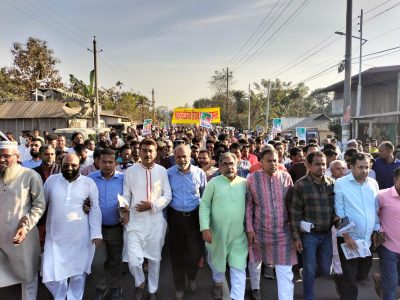 অব্যবস্থাপনায় দেশ ও জনগণ আজ খাদের কিনারায় -ময়মনসিংহ পদযাত্রায় সৈয়দ প্রিন্স