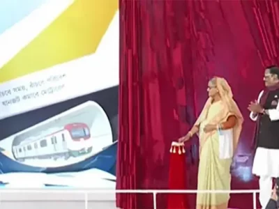 দেশের প্রথম পাতাল রেল নির্মাণকাজের উদ্বোধন করলেন প্রধানমন্ত্রী
