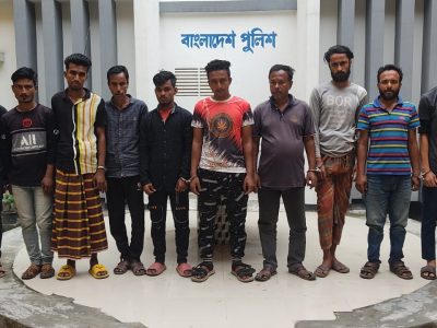 ময়মনসিংহে কোতোয়ালী পুলিশের অভিযানে ছিনতাইকারী চক্রের ১০ সদস্যসহ গ্রেফতার ১৫