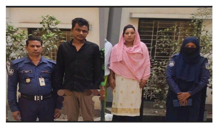 নারী সহ নানা প্রলোভনে আটক করে মুক্তিপণ আদায় চক্রের ২ সদস্য গ্রেফতারঃ ভিকটিম উদ্ধার