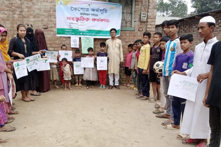 বগুড়া টিএমএসএস কৈশোর কর্মসূচির আয়োজনে জাতির জনকের জন্মবার্ষিকী পালিত