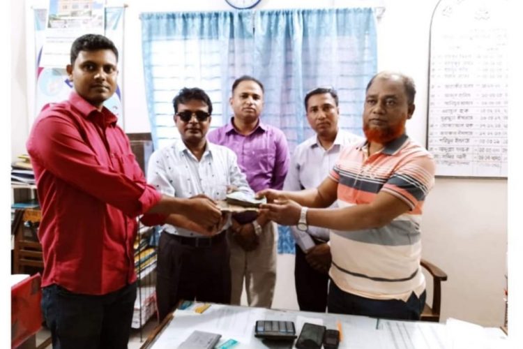নাটোরে টিএমএসএসের মৃত্যু পরবর্তী সহযোগিতা মূলক বীমার টাকা ফেরত প্রদান 