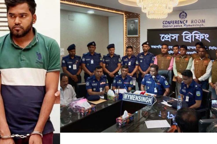 ময়মনসিংহ নগরীর আবাসিক হোটেলে যেভাবে হত্যা করে অজ্ঞাত তরুনীকেঃ যুবক গ্রেফতার