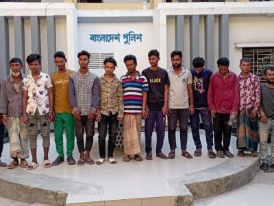 ময়মনসিংহ কোতোয়ালী পুলিশের অভিযানে ৭ ছিনতাইকারীসহ গ্রেফতার ১৪
