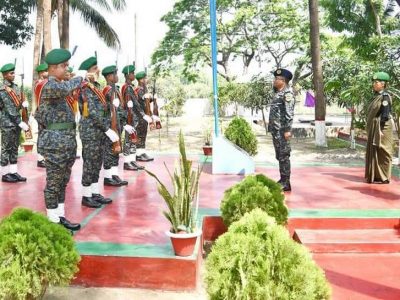 বাংলাদেশ আনসার-ভিডিপি’র মহাপরিচালকের ১৭ আনসার ব্যাটালিয়ন পরিদর্শন