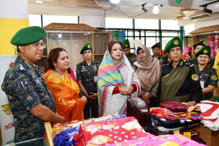 ঢাকায় জয়িতা ফাউন্ডেশনের নারী বিপণন কর্মসূচীতে যুক্ত হলো আনসার-ভিডিপি