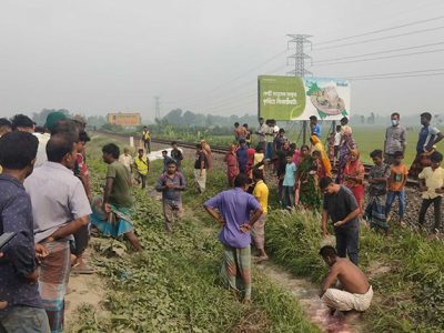 টাঙ্গাইলে ট্রেনে কাটা পড়ে মা ও মেয়েসহ চার নারীর মৃত্যু