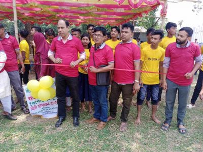 বগুড়ায় টিএমএসএসের মিনি ম্যারাথন দৌড় অনুষ্ঠিত