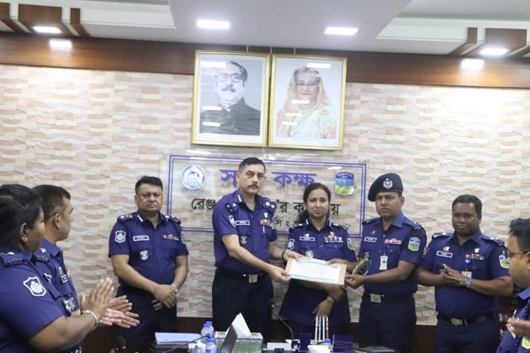 ময়মনসিংহ রেঞ্জে আবারো শ্রেষ্ঠ পুরস্কার পেল কোতোয়ালি মডেল থানা