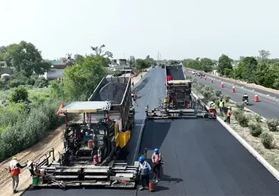 অবিশ্বাস্য লাগলেও সত্য মাত্র ১০০ ঘণ্টায় তৈরি হলো ১১৮ কিলোমিটার হাইওয়ে