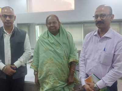 ভারতীয় হাই কমিশনার কর্মকর্তাদের সাথে অধ্যাপিকা ড.হোসনে আরা বেগমের শিক্ষা বিষয়ক মতবিনিময় 