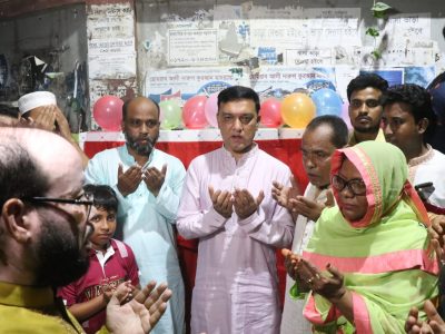 মসিকের আরও ১৫ কিলোমিটার সড়কে আধুনিক সড়কবাতি জ্বলে উঠলো