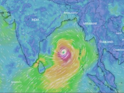 এখন প্রবল ঘূর্ণিঝড়ে পরিণত ‘মোখা’