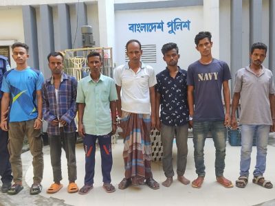 ময়মনসিংহ কোতোয়ালী  পুলিশের অভিযানে গ্রেফতার ১০