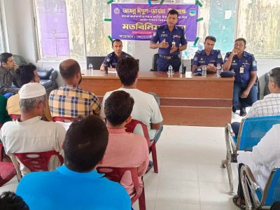 কোরবানির গরুর হাটে কোন বিশৃংখলাসহ চাঁদাবাজি মেনে নেয়া হবে না-ওসি শাহ্ কামাল আকন্দ