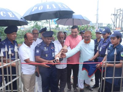 ময়মনসিংহে ঘরমুখো মানুষের  নিরাপত্তা ও যানজট নিরসনে বাইপাসে পুলিশ কন্ট্রোল রুম উদ্বোধন করলেন- পুলিশ সুপার