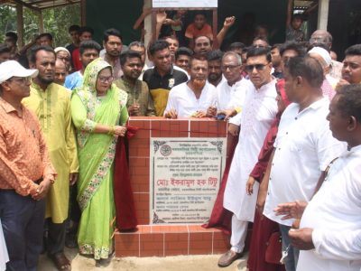 প্রায় ৫ কিলোমিটার সড়কের উদ্বোধন করলেন -মসিকের মেয়র টিটু