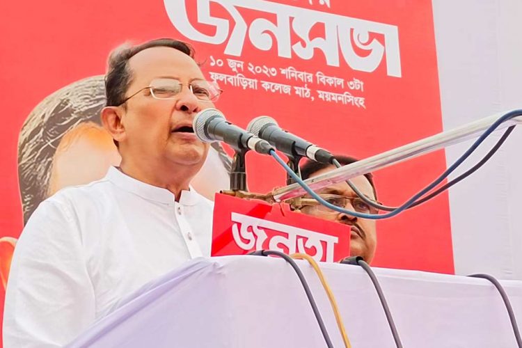 বিএনপি আসলেও ভোট হবে, না আসলেও হবে -হাসানুল হক ইনু এমপি