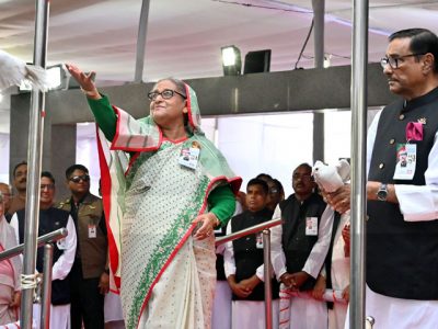 বিএনপি-জামায়াত ক্ষমতায় এলে দেশ ধ্বংস করবে –প্রধানমন্ত্রী শেখ হাসিনা