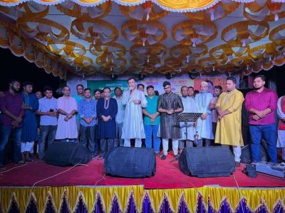 চ্যানেল আই সেরা কন্ঠ এসএমএস রাউন্ডে শুভ’র জন্য ভোট চাইলেন সোমনাথ সাহা