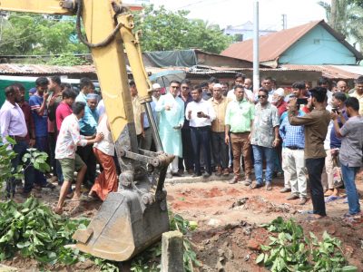 জলাবদ্ধতা নিরসনে  খাল অবৈধ দখলমুক্ত করতে উচ্ছেদ কার্যক্রম চলমান থাকবেঃ মসিক মেয়র টিটু