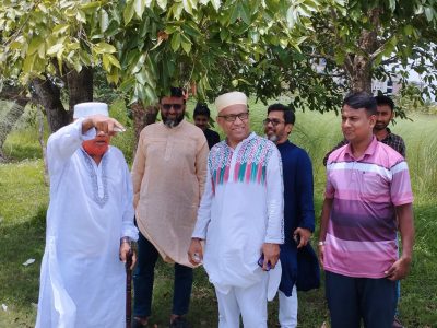 পাবনায় প্রস্তাবিত মাস্ট ইউনিভার্সিটি ও মাহাতাব বিশ্বাস গ্রীন সিটি পরিদর্শন করলেন ডিআইজি মাহবুবুর রহমান