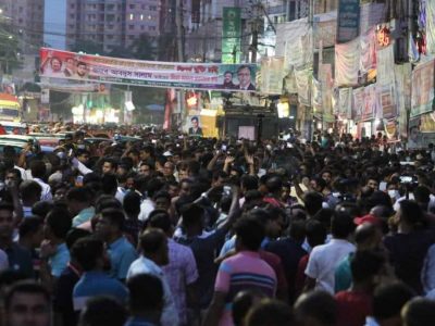 হাজারো বিএনপির নেতাকর্মী নয়াপল্টনে জড়ো হচ্ছেন
