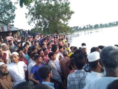 দুর্গাপুরে কংস নদ নৌকা ডুবে নিখোঁজ দুইজনের মরদেহ উদ্ধার