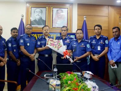 বাংলাদেশ পুলিশের রংপুর রেঞ্জের নতুন ডিআইজি’র দায়িত্ব গ্রহণ