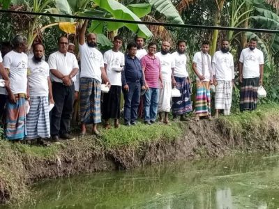 টিএমএসএসের উদ্দ্যোগে মুক্তা চাষীদের মাঠ দিবস অনুষ্ঠিত