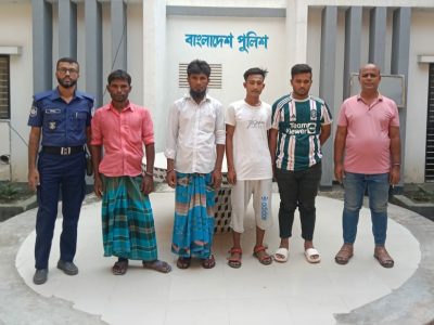 ময়মনসিংহ কোতোয়ালী পুলিশের অভিযানে বিস্ফোরক মামলার আসামীসহ গ্রেফতার ৬