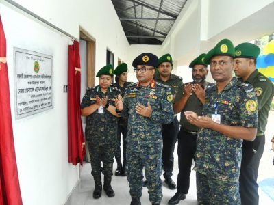 বাংলাদেশ আনসার ভিডিপি’র মহাপরিচালকের রাজশাহীস্থ ব্যাটালিয়ান পরিদর্শন