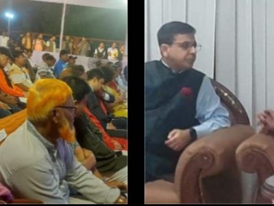 কুষ্টিয়ার রবীন্দ্র কুঠীবাড়ীতে ভারতীয় হাই কমিশনার ও টিএমএসএসের নির্বাহী পরিচালকের আলোচনা