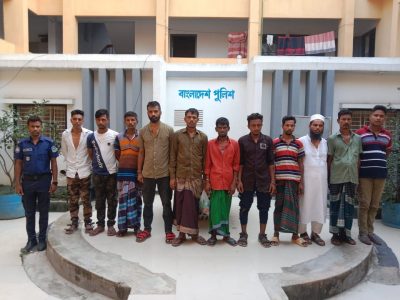 ময়মনসিংহ কোতোয়ালী পুলিশের অভিযানে গ্রেফতার ১১ঃ ভারতীয় ২০ হাজার কেজি চিনি উদ্ধার