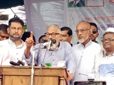 আমরা এক দফা দাবি আদায় করে ঘরে ফিরব : নজরুল ইসলাম খান