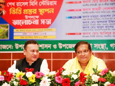 খেলাধূলার মান উন্নয়নে ও খেলোয়াড় সৃষ্টিতে কাজ করছে সরকার- যুব ও ক্রীড়া প্রতিমন্ত্রী