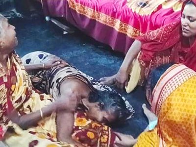 গৌরীপুরে পরকীয়ার জের মোবাইলে ডেকে এনে প্রেমিককে কুপিয়ে হত্যা